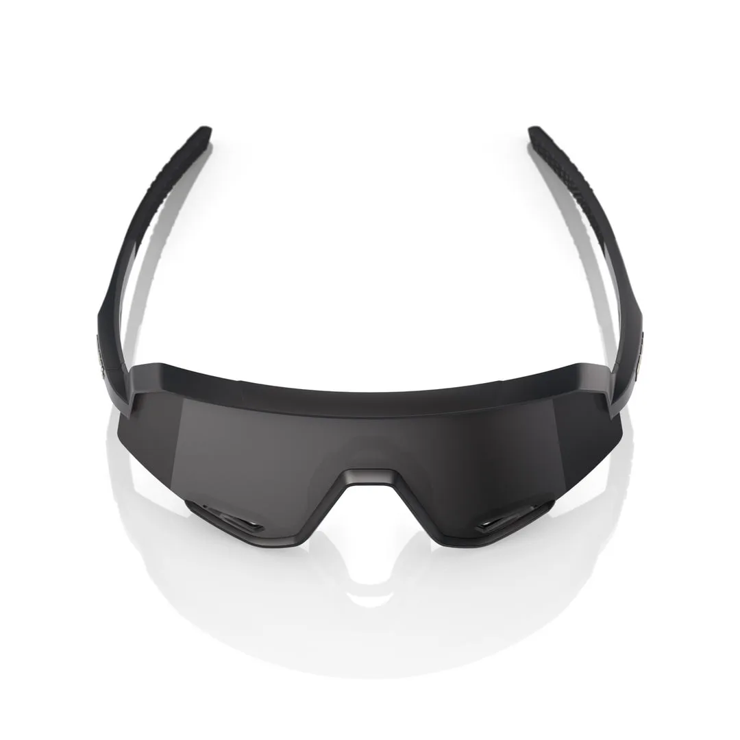 100% SLENDALE Cycling Sunglasses - Matte Black - Smoke