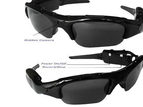 320x240 Resolution Digital Sunglasses Video Audio Recorder