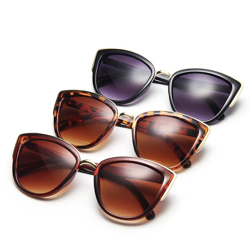 Anti-glare Cat Eye Gradient Sunglasses