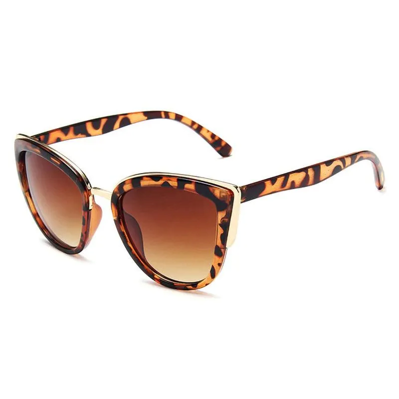 Anti-glare Cat Eye Gradient Sunglasses