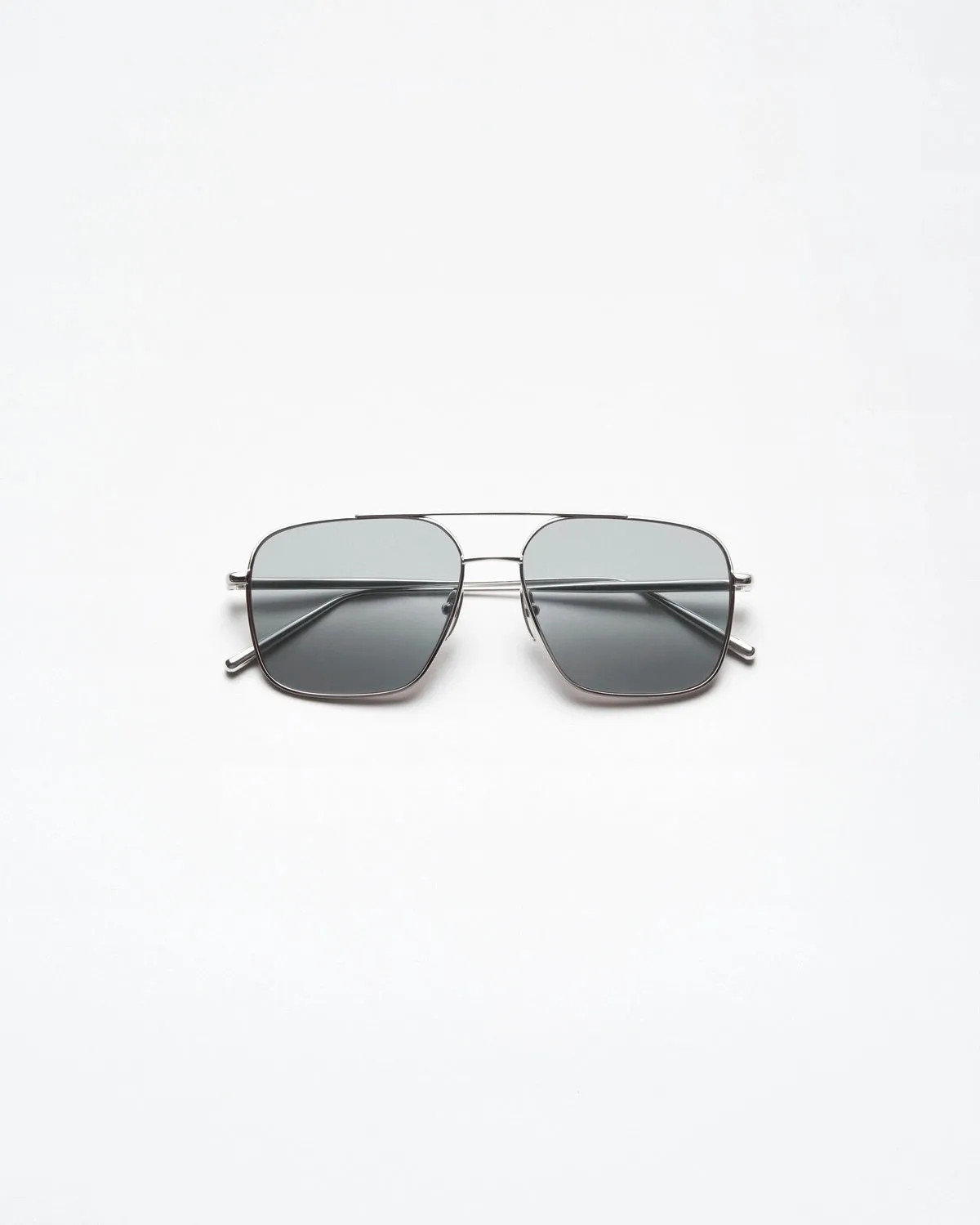 Aviator Sunglasses - Silver/Grey - O/S