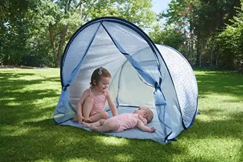 Babymoov Anti-UV Blue Waves Tent UPF 50 (See Description)