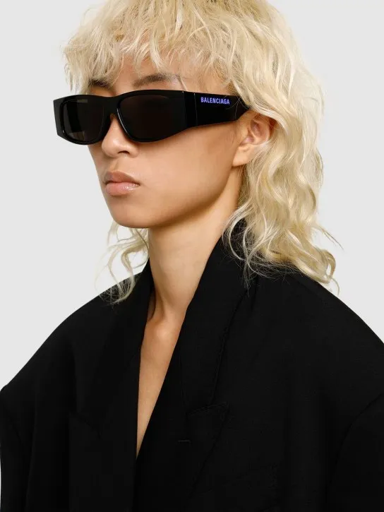 Balenciaga   0100S LED frame sunglasses 