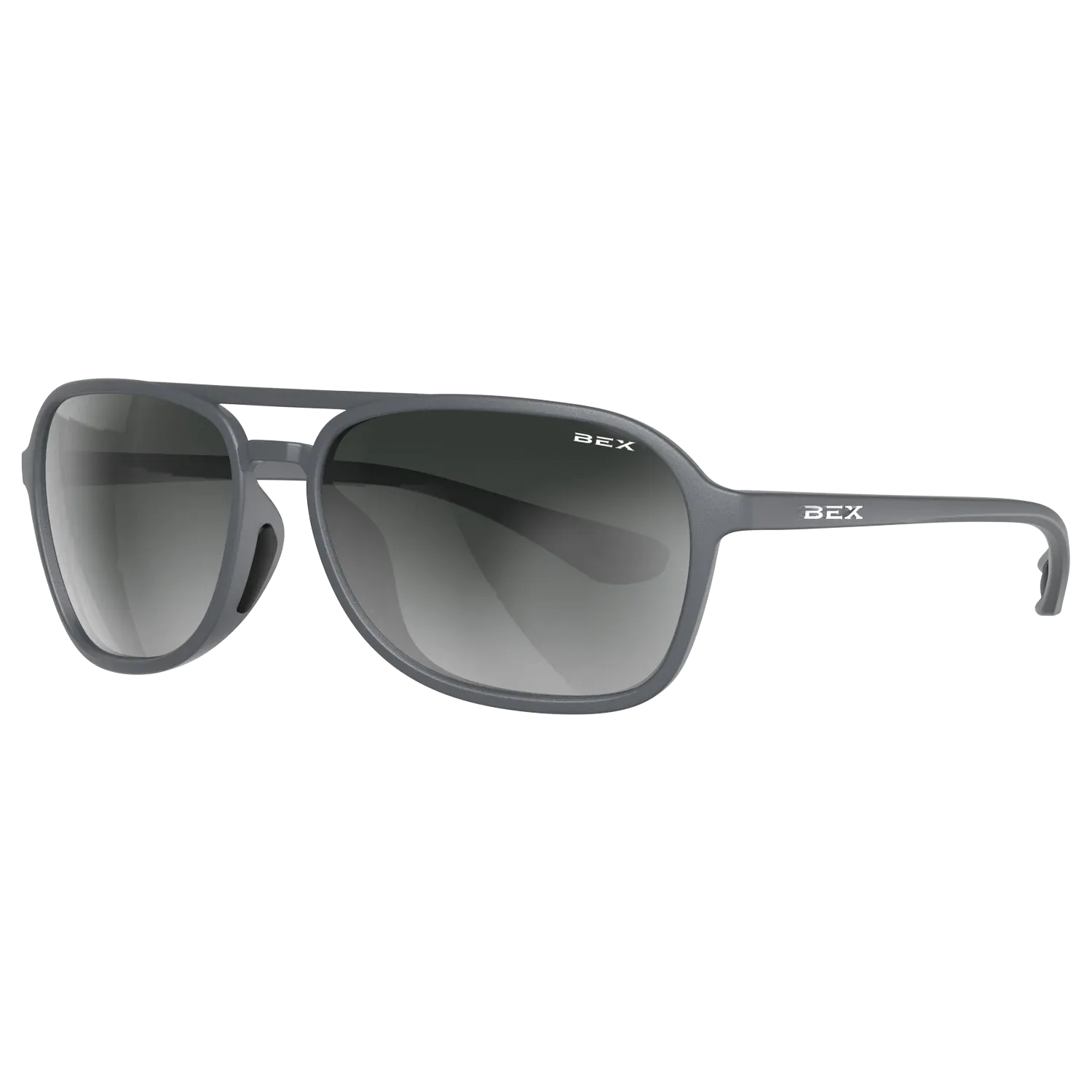 BEX Ranger Lite Stone Gray/Silver Sunglasses - S125STGYSL