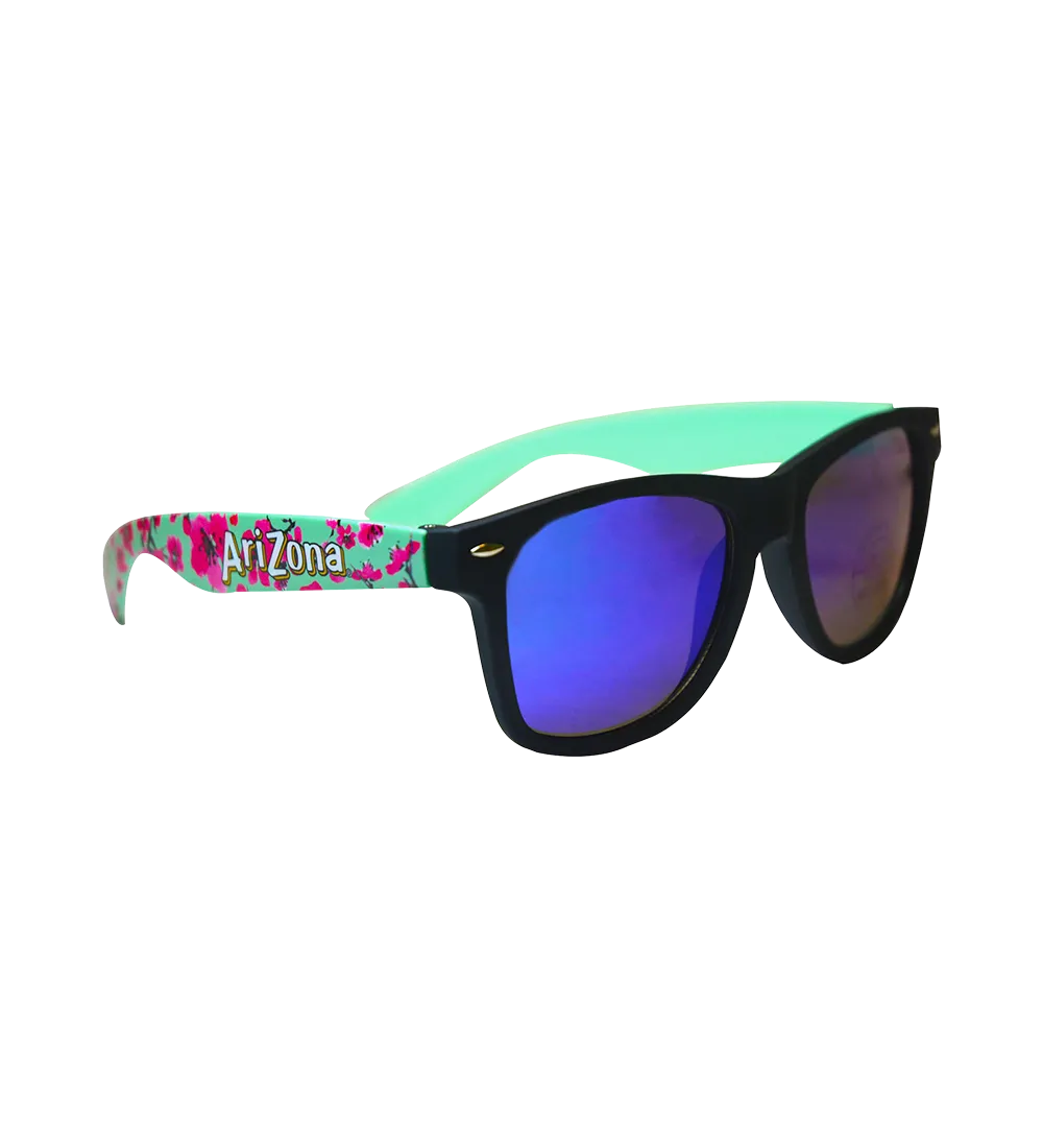 Black Matte Green Tea Sunglasses