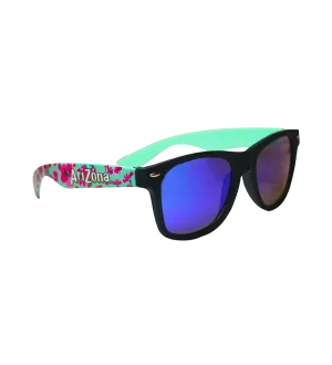 Black Matte Green Tea Sunglasses