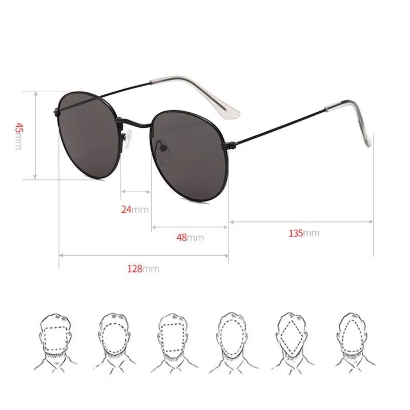 Classic Round Sunglasses