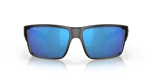 Costa Del Mar Reefton Pro Matte Black Frame - Blue Mirror Glass Lens - Polarized Sunglasses