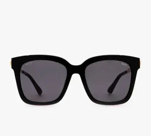 DIFF Sunglasses - H.E.R Bella Black with Gold