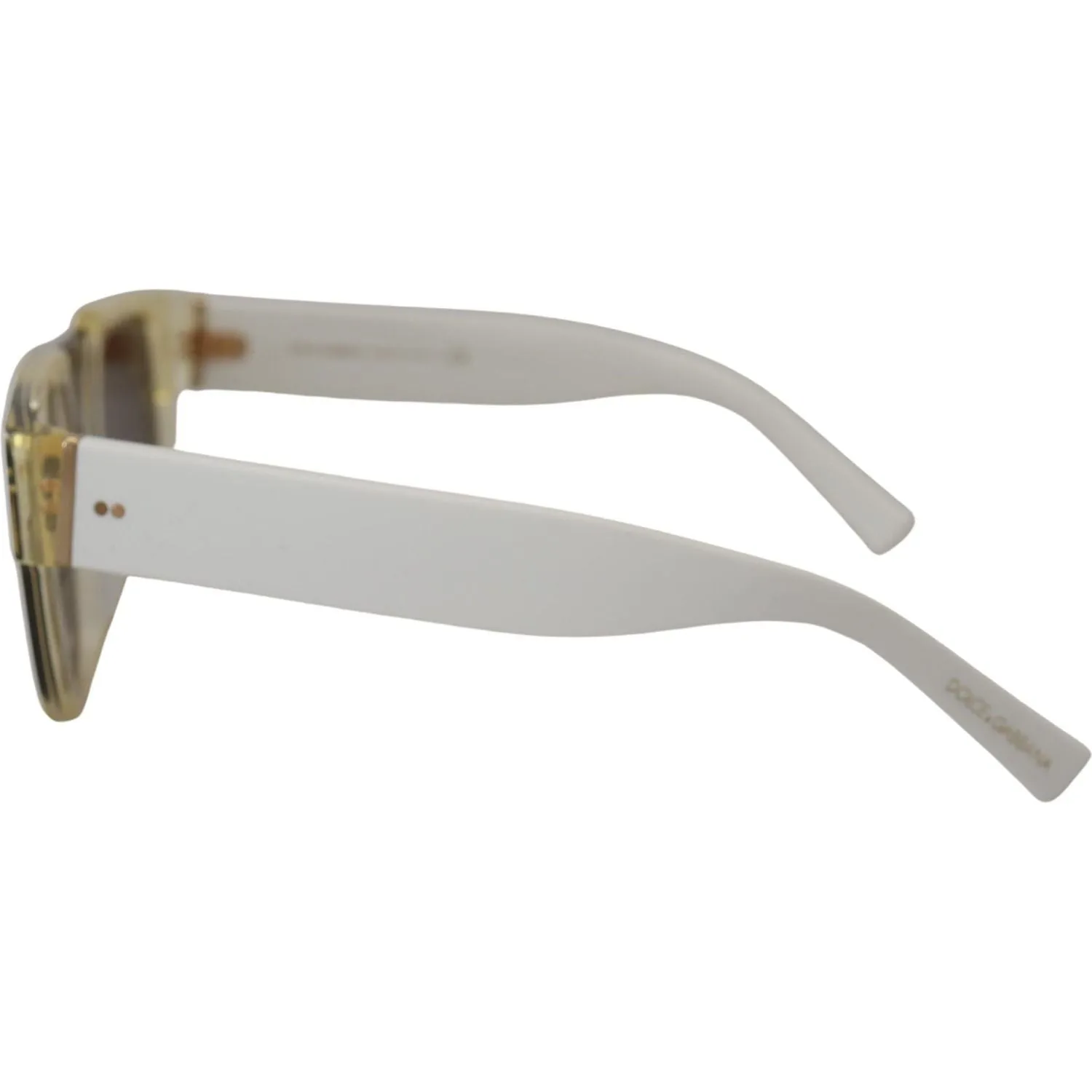 Dolce & Gabbana Elegant White Acetate Sunglasses for Women