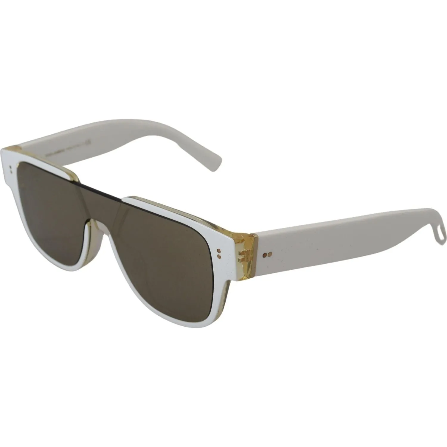 Dolce & Gabbana Elegant White Acetate Sunglasses for Women