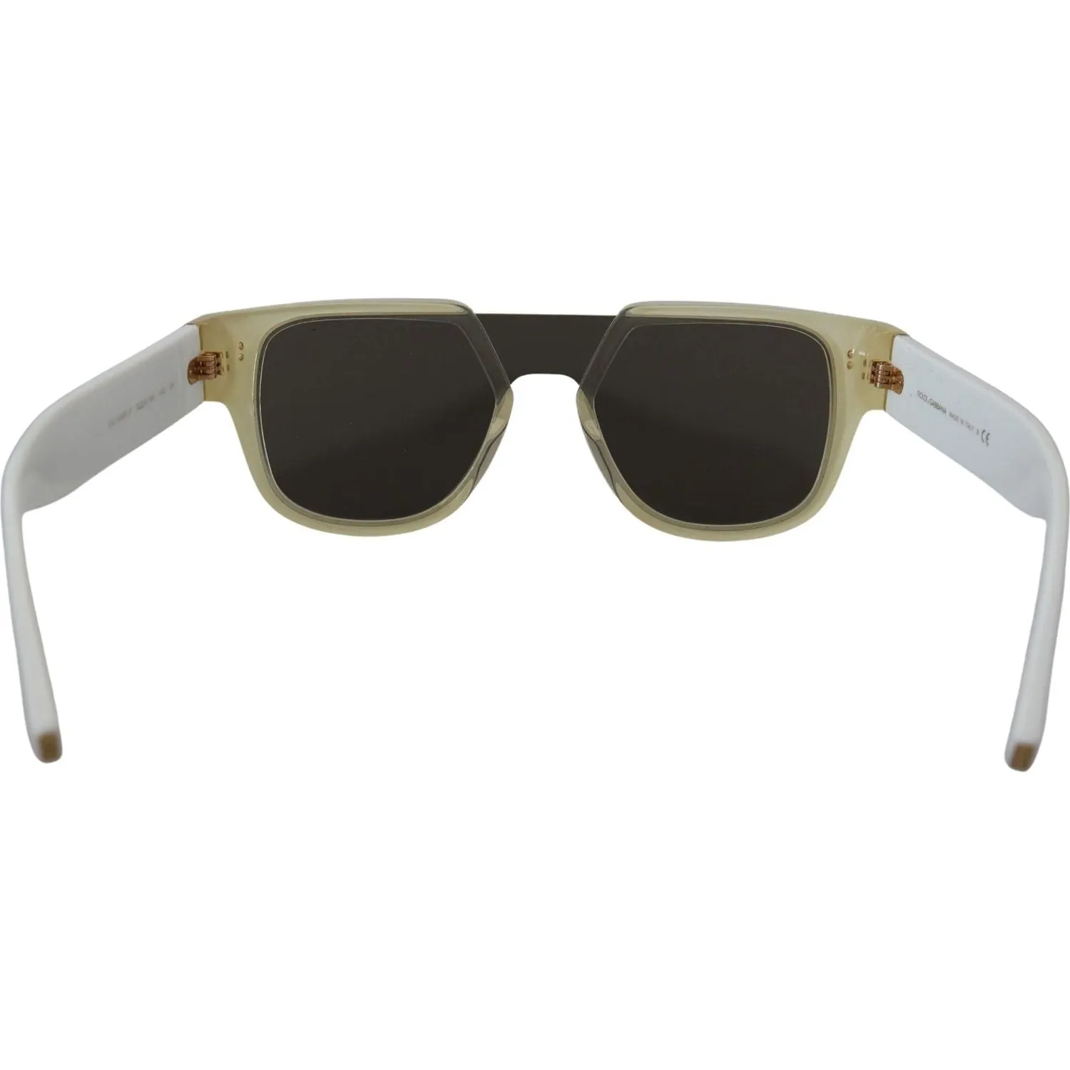 Dolce & Gabbana Elegant White Acetate Sunglasses for Women