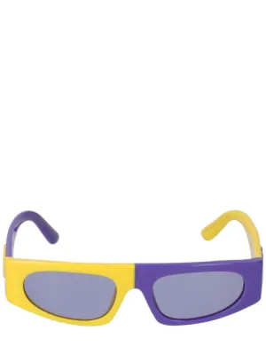 Dolce&amp;Gabbana   Two tone squared acetate sunglasses 