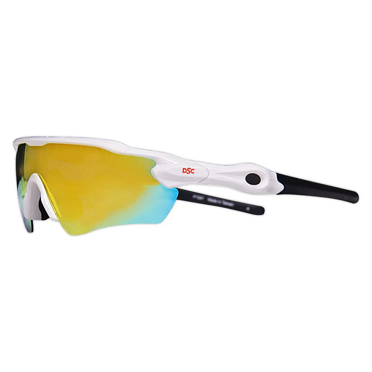 DSC Glider Polarized Cricket Sunglasses White