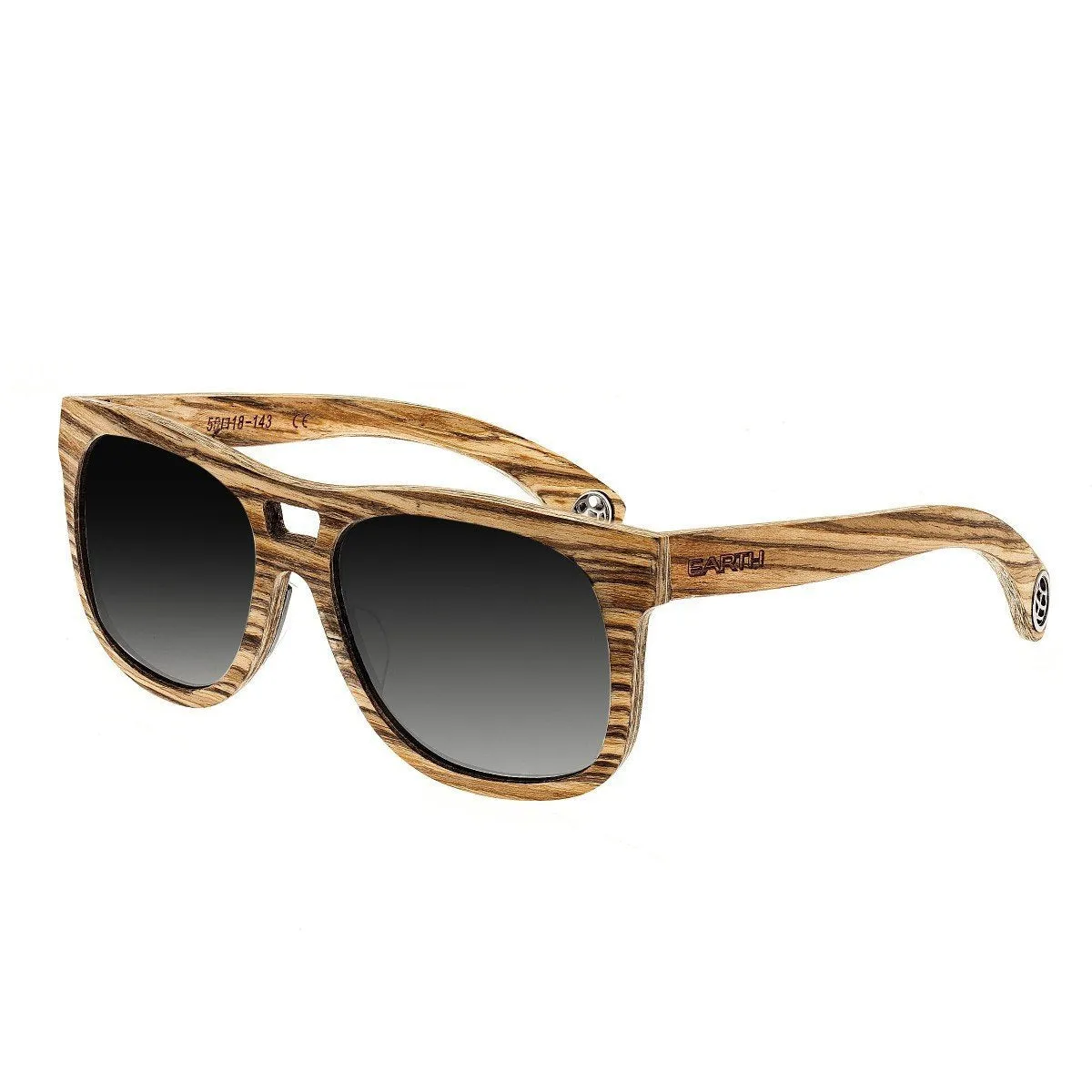 Earth Wood Las Islas Polarized Sunglasses