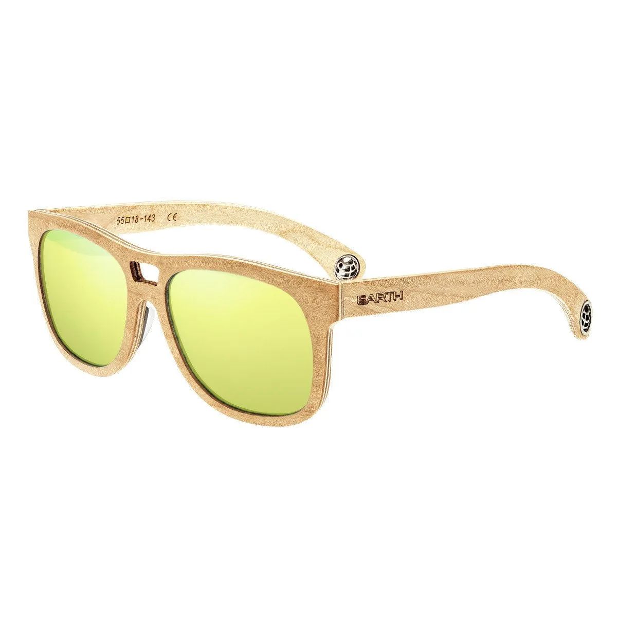 Earth Wood Las Islas Polarized Sunglasses