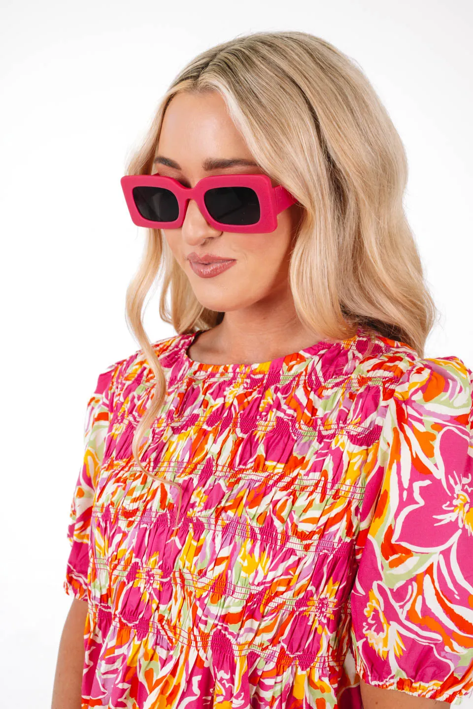 Follow The Light Sunnies - Hot Pink