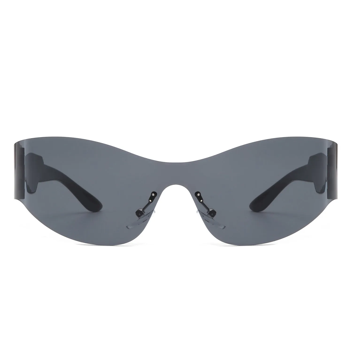 Galadriel - Futuristic Mirrored Cyberpunk Sport Sunglasses