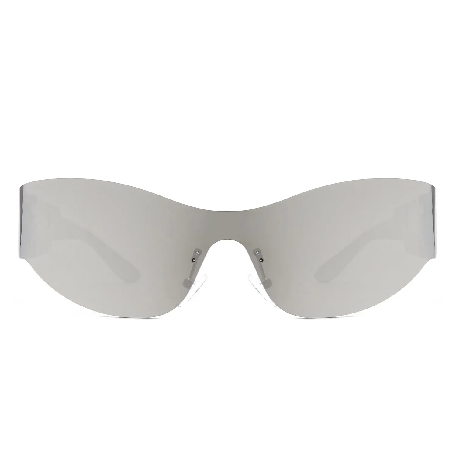 Galadriel - Futuristic Mirrored Cyberpunk Sport Sunglasses