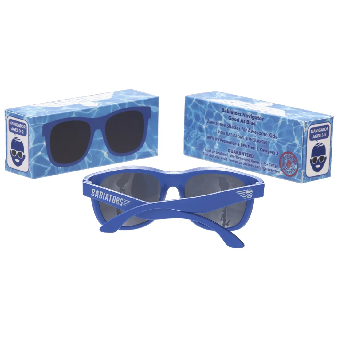 Good As Blue Navigator Kids Sunglasses