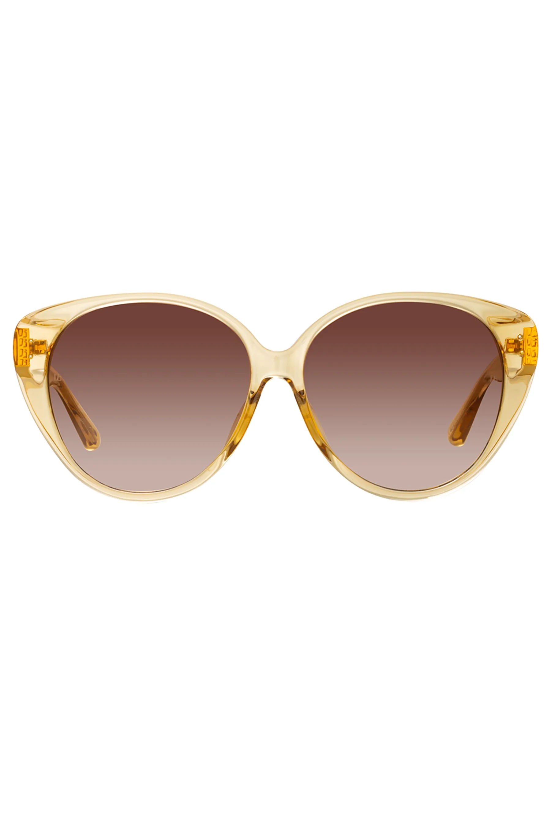 Katia Cat Eye Sunglasses in Saffron