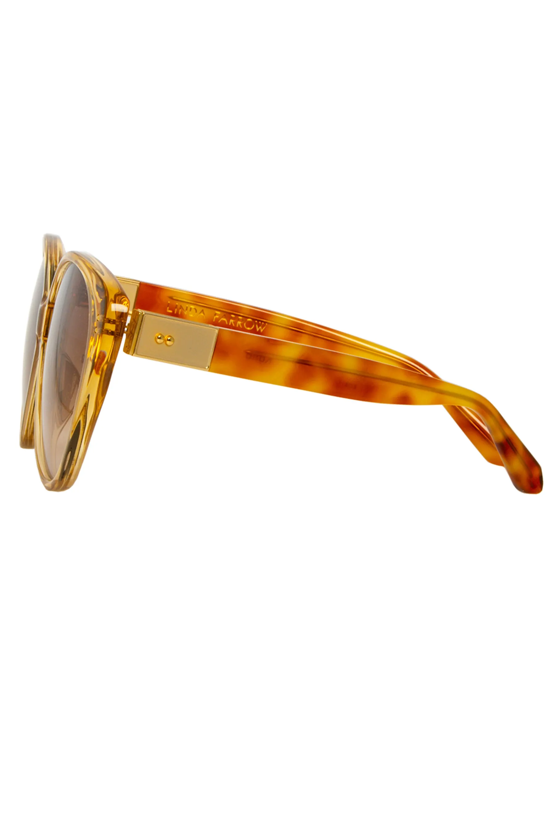 Katia Cat Eye Sunglasses in Saffron