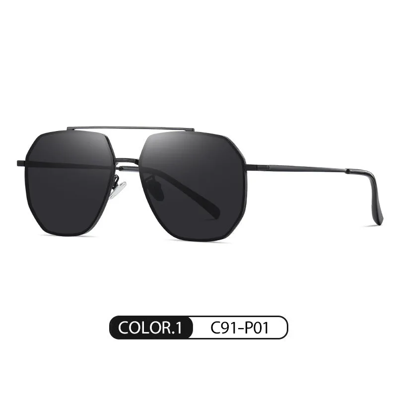 Lois Same Style Nylon Polarized Color-Changing Sunglasses Driving JS8536 Douyin Live Fashion Sunglasses