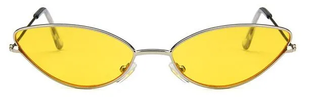 Metal Frame Vintage Cateye Fashion sunglasses