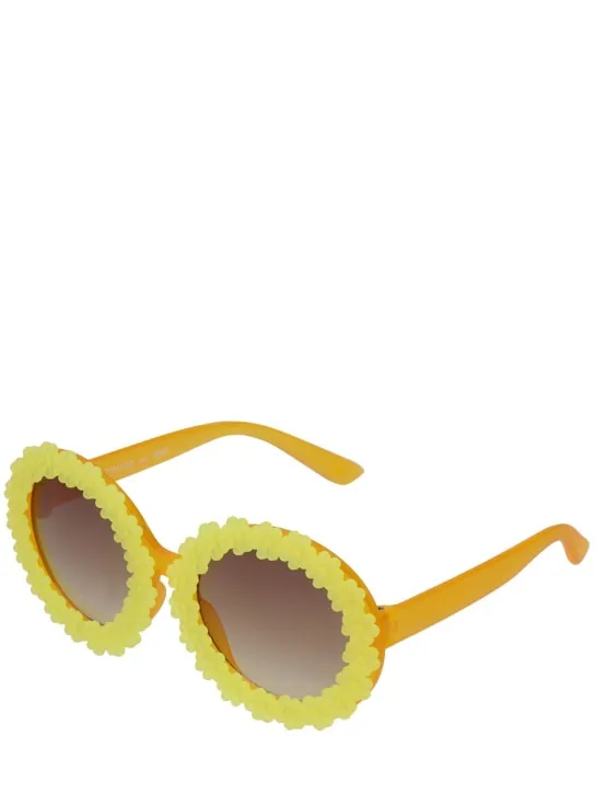 Molo   Flower round polycarbonate sunglasses 