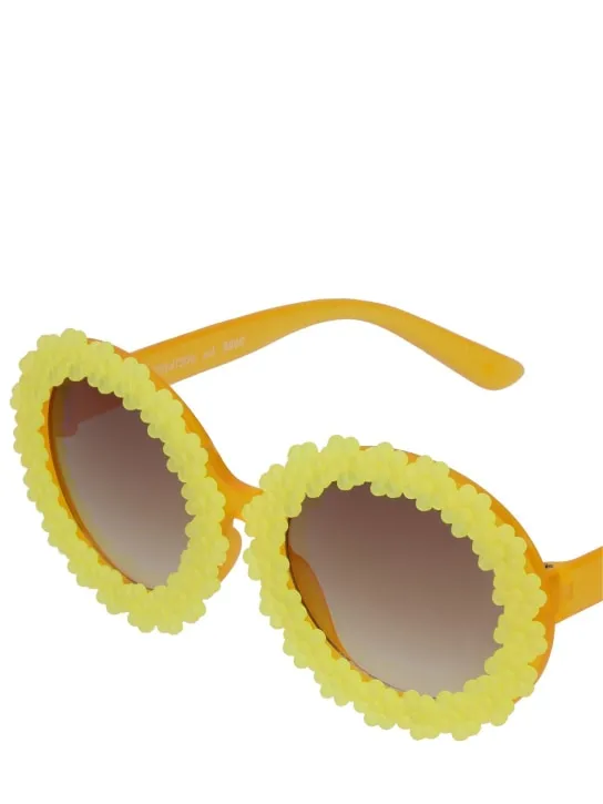 Molo   Flower round polycarbonate sunglasses 