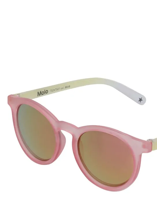 Molo   Round polycarbonate sunglasses 