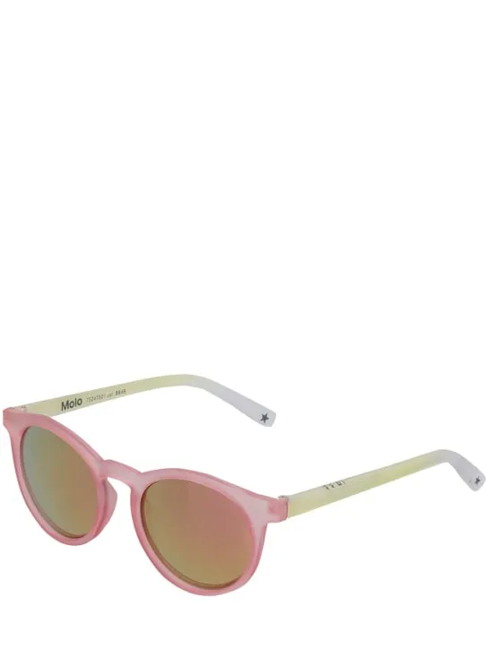 Molo   Round polycarbonate sunglasses 