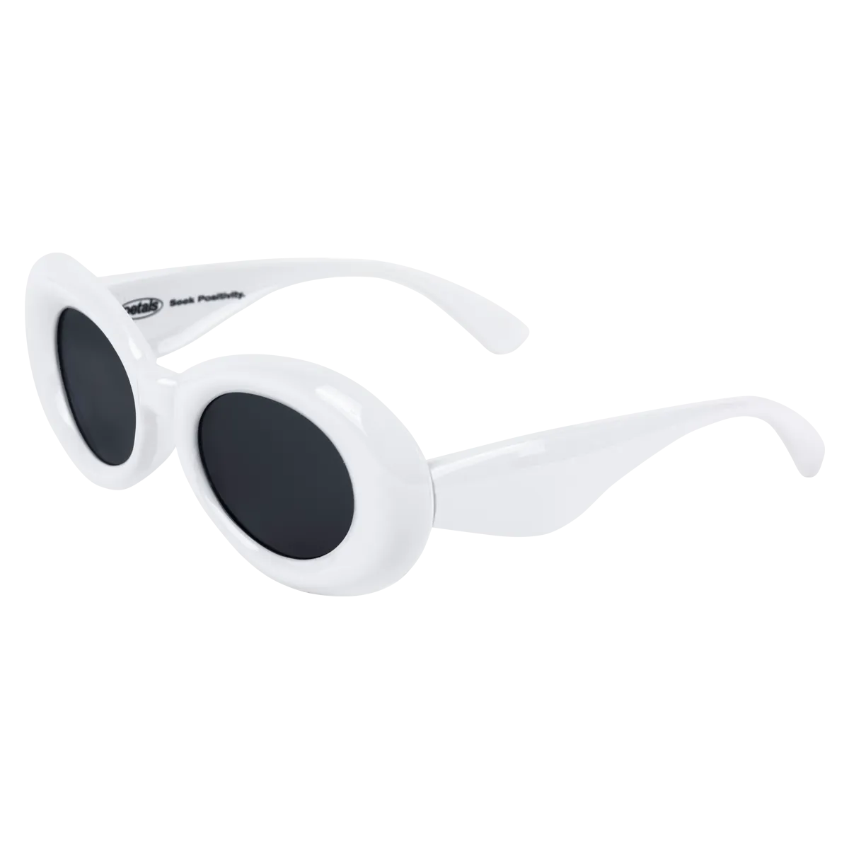 Nevermind Puff Sunglasses in White