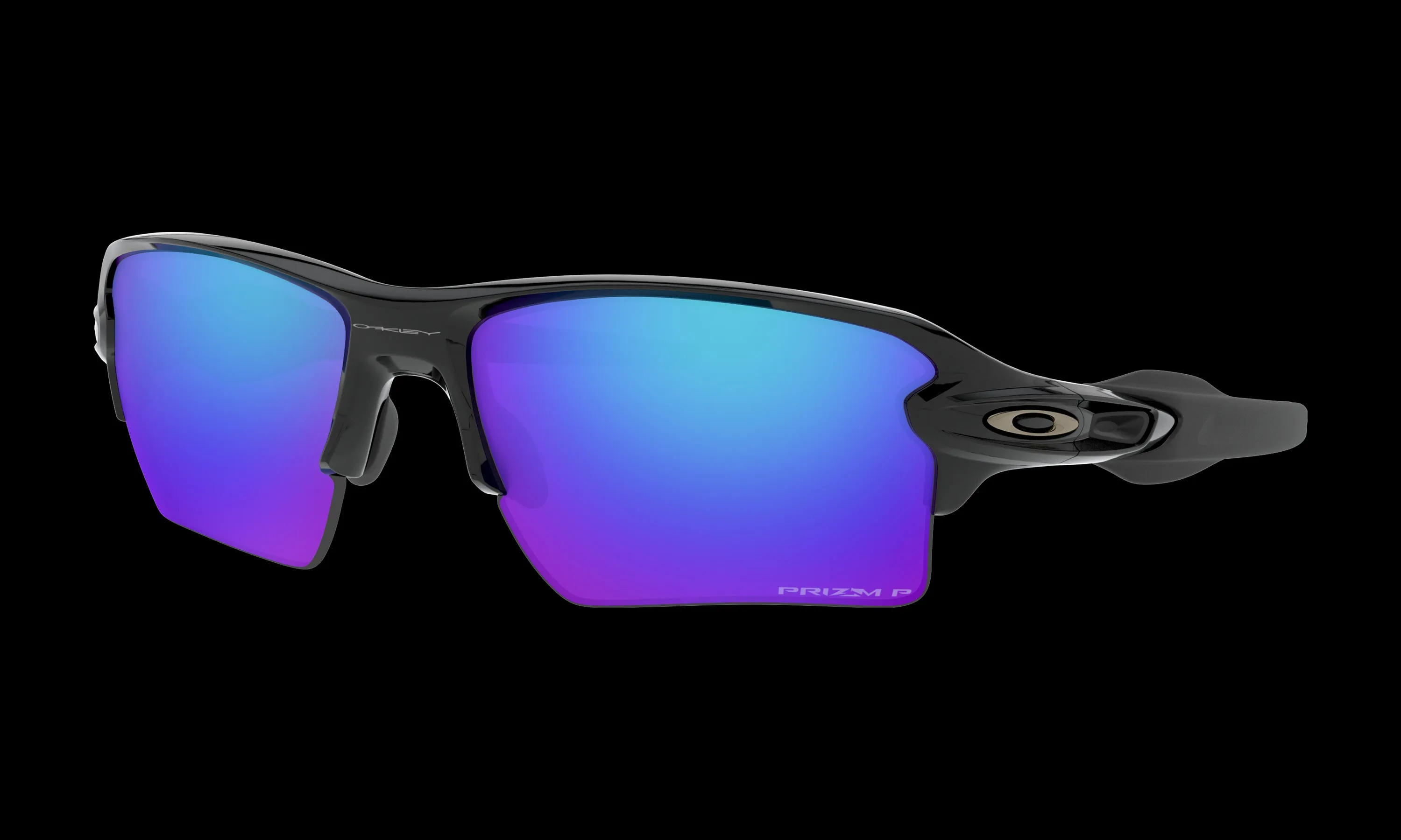 Oakley Flak 2.0 Xl Polished Black W/ Prizm Sapphire Polarized