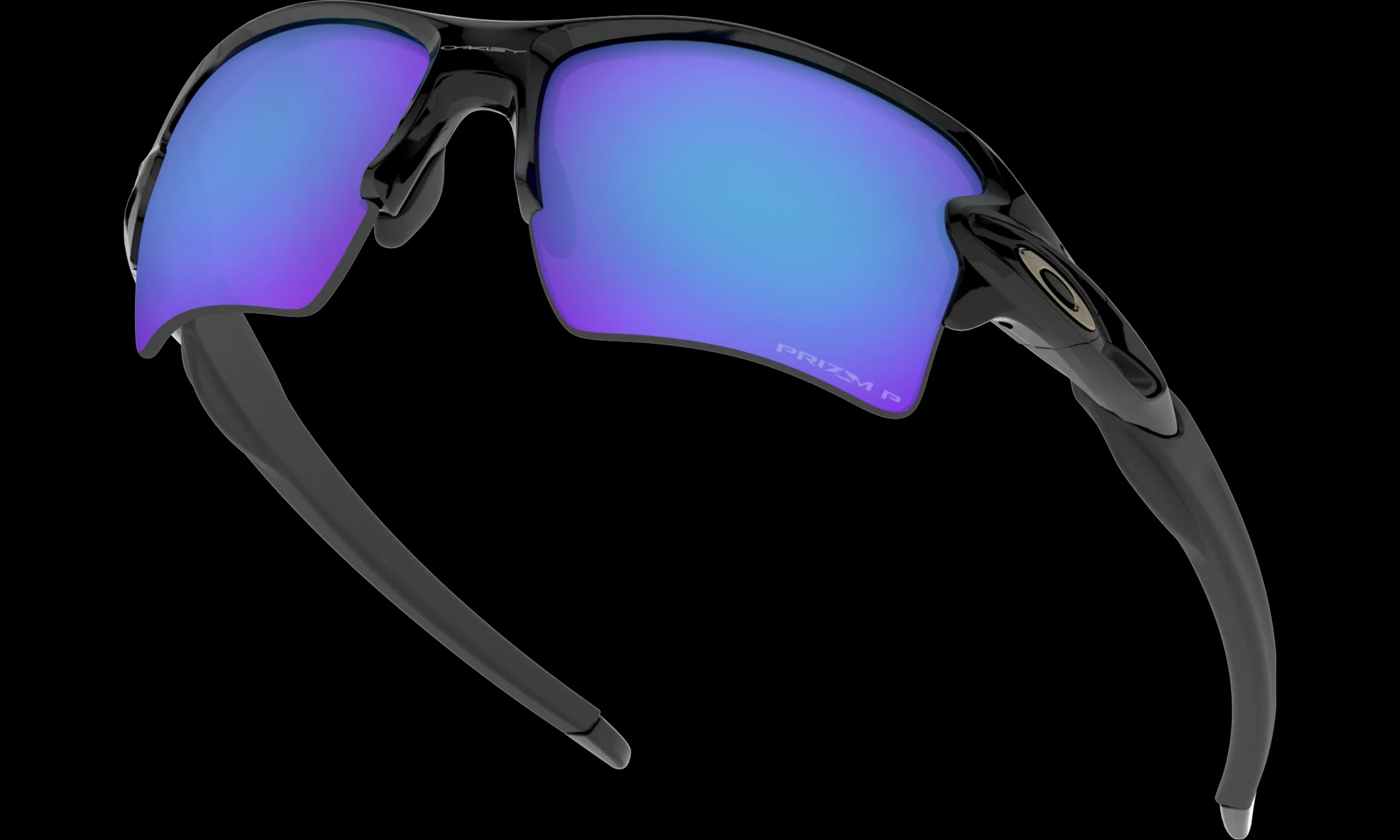 Oakley Flak 2.0 Xl Polished Black W/ Prizm Sapphire Polarized