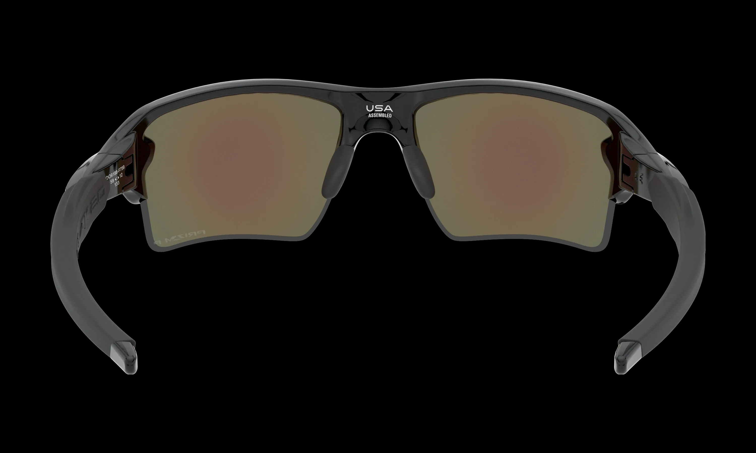 Oakley Flak 2.0 Xl Polished Black W/ Prizm Sapphire Polarized