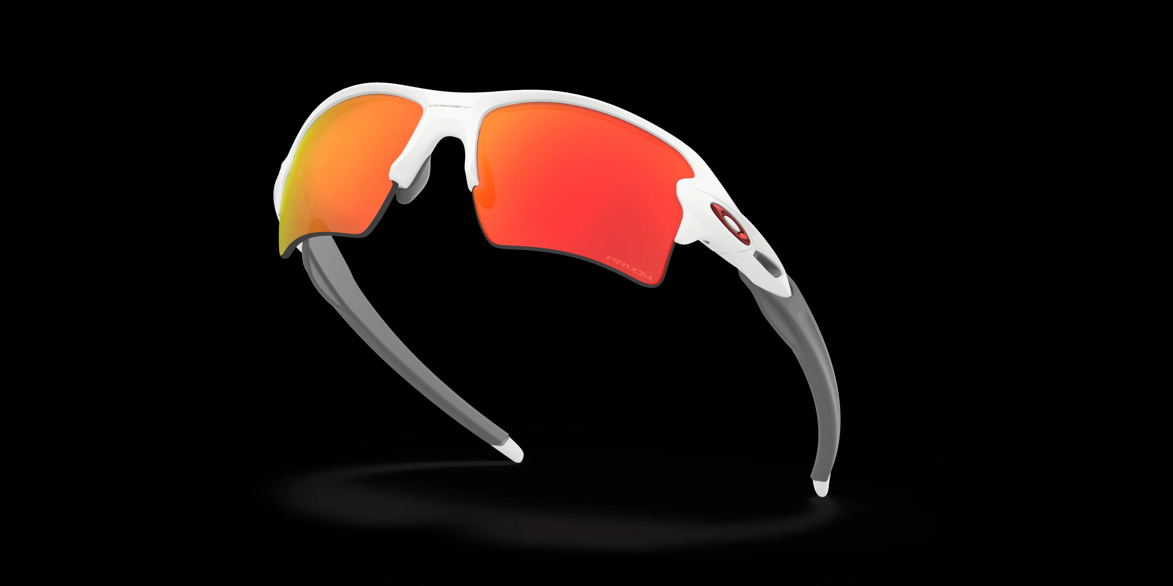 Oakley Flak 2.0 Xl Polished White W/ Prizm Ruby