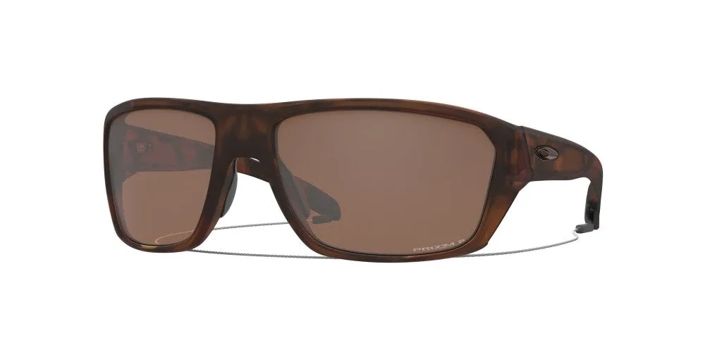 Oakley Split Shot Matte Brown Tortoise Frame - Prizm Tungsten Lens - Polarized Sunglasses