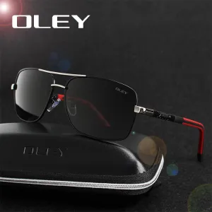 Oley Brand Y7613 Polarized Sunglasses Men Driving Uv400