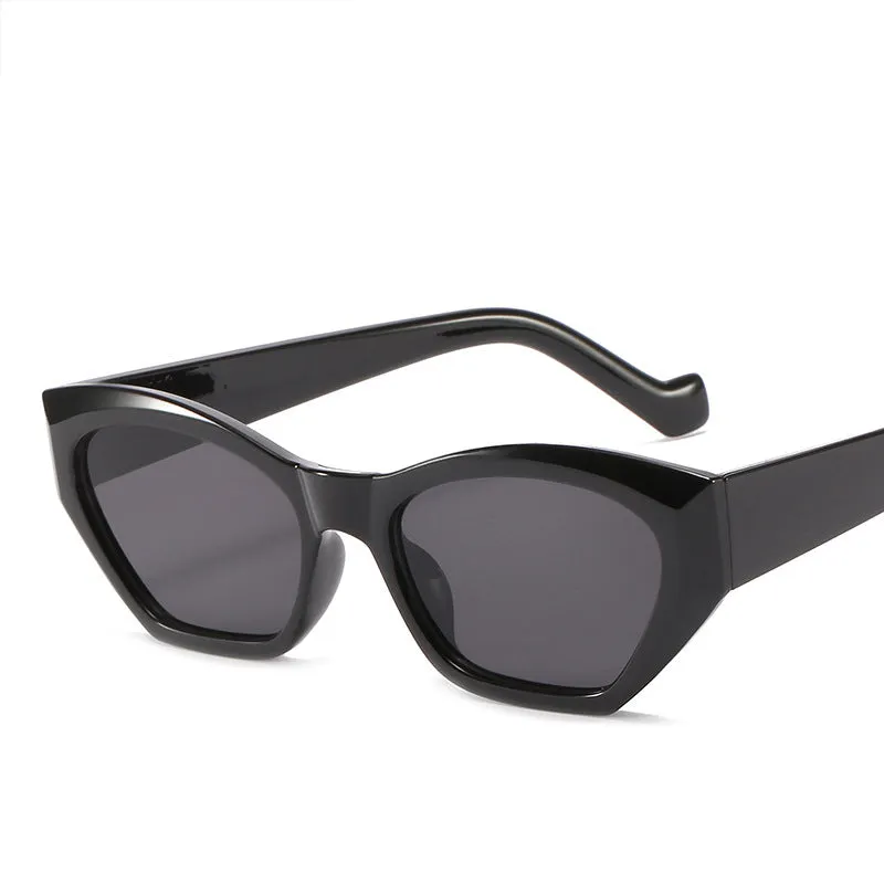 Polygonal Cat-Eye Sunglasses