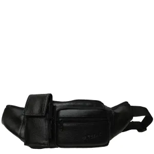 Potent Black Waist Bag