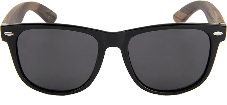 Real Ebony Wood Wanderer Sunglasses by WUDN