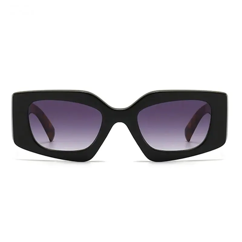 Retro Rectangular Cat Eye Sunglasses