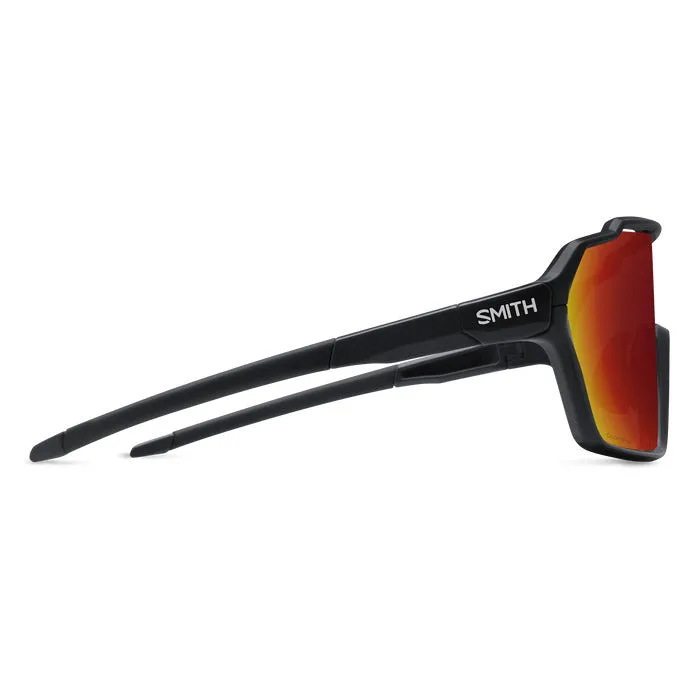 Smith Shift XL Mag Sunglasses Black   ChromaPop Red Mirror Lens