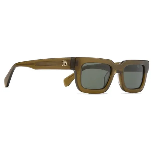 Soek Sunglasses - Rove Moss -Bio Acetate Khaki