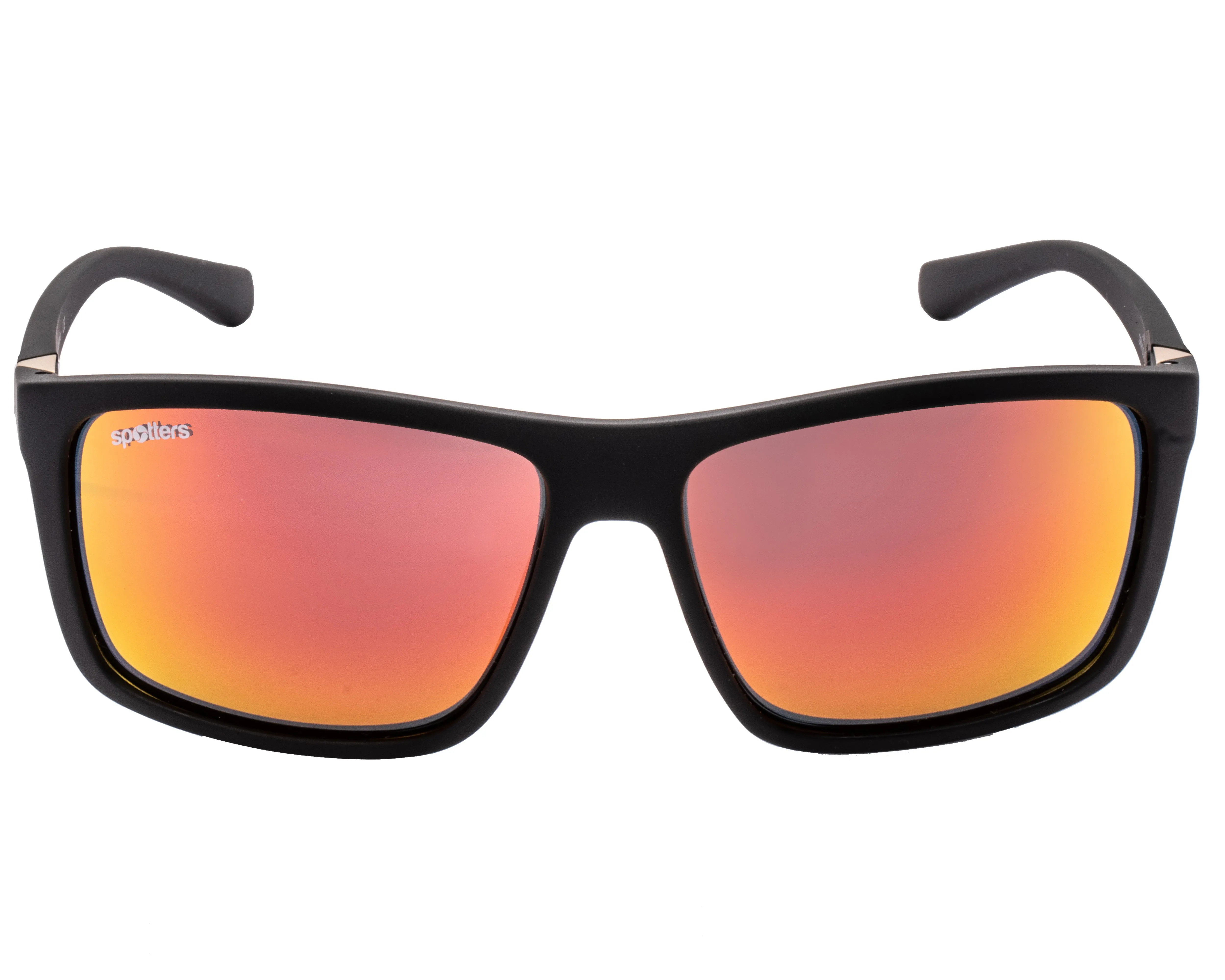 Spotters Grayson Matt Black Frame Sunglasses