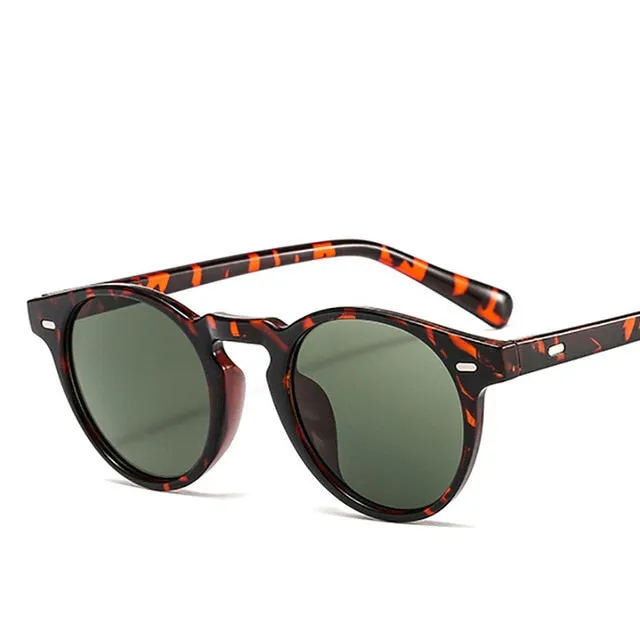 Sunglasses Acetate Retro classic round Sun Glasses unisex