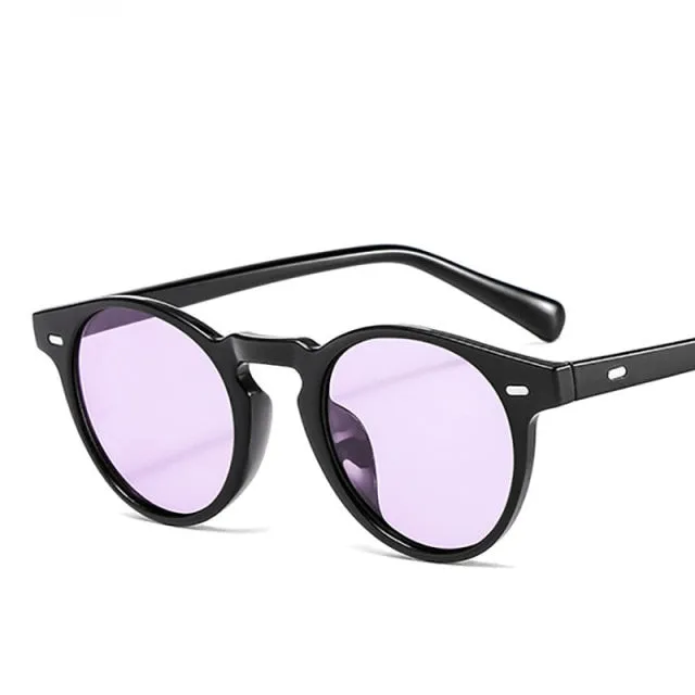 Sunglasses Acetate Retro classic round Sun Glasses unisex