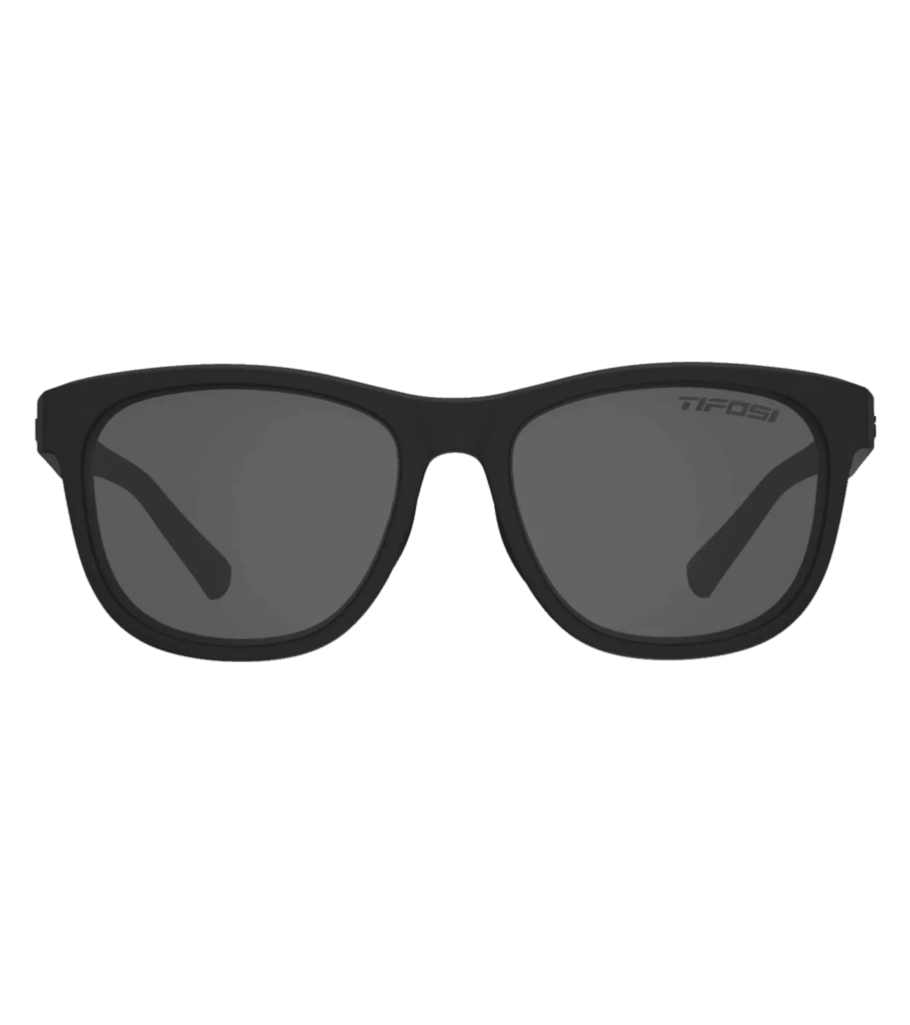 Tifosi swank polarized smoke satin black sunglasses