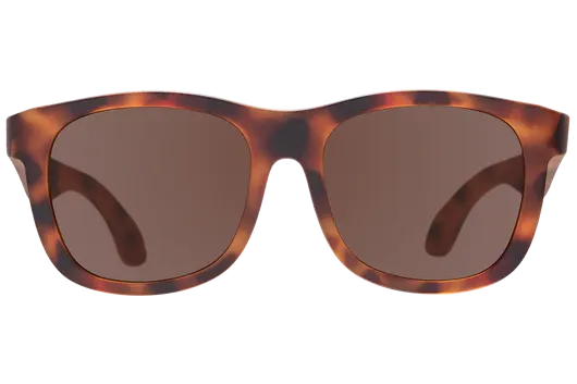 Totally Tortoise with Amber Lenses Navigator Kids Sunglasses